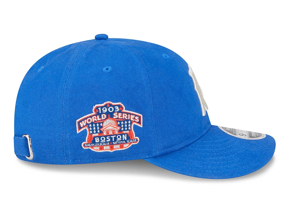 New Era Pittsburgh Pirates World Series 1903 Retro Crown Vintage Blue 9Fifty Strapback Gorra
