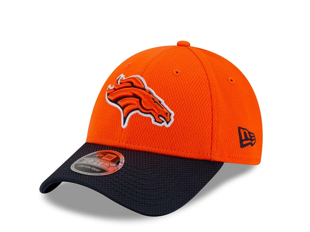 New Era Denver Broncos Road Sideline 9Forty Stretch Snapback Gorra