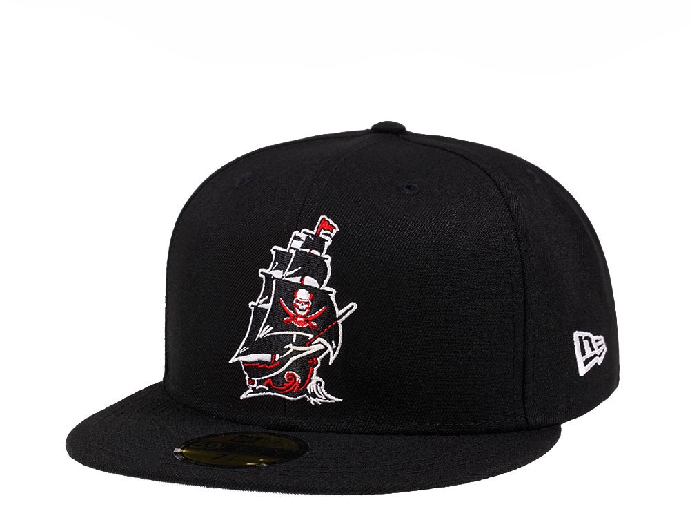 New Era Tampa Bay Buccaneers Alternate Black Crimson Collection 59Fifty Fitted Gorra