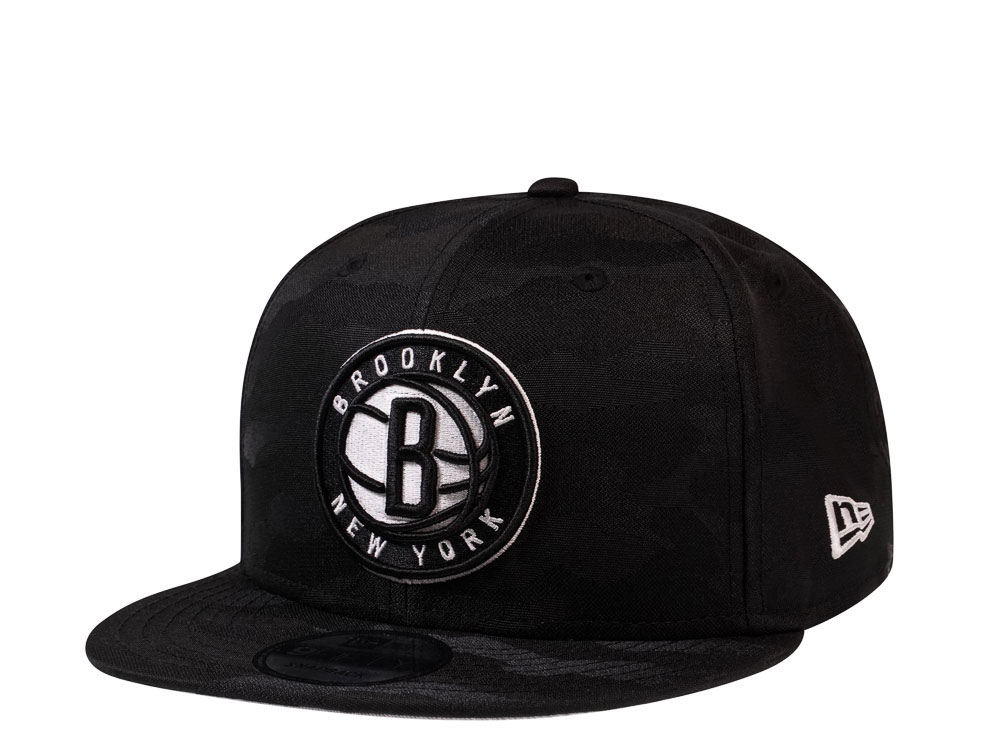 New Era Brooklyn Nets Midnight Camo Edition 9Fifty Snapback Gorra