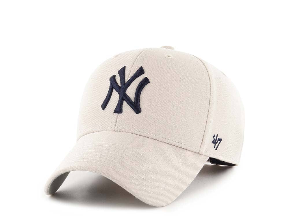 47Brand New York Yankees Classic Beige Strapback Gorra
