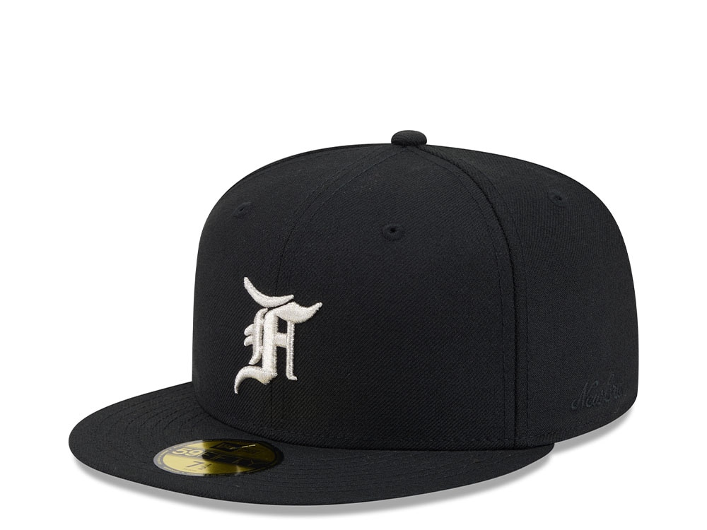 New Era Chicago White Sox Fear of God Black Essentials Classic Edition 59Fifty Fitted Gorra