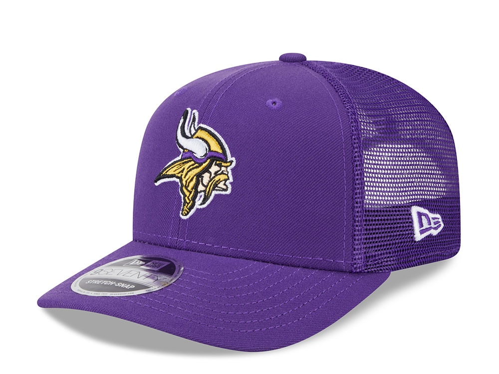 New Era Minnesota Vikings Purple Edition 9Seventy Trucker Snapback Gorra