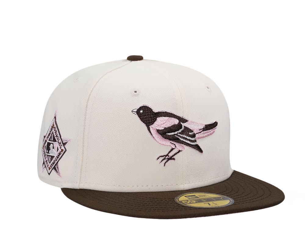 New Era Baltimore Orioles All Star Game 1993 Chrome Two Tone Edition 59Fifty Fitted Gorra