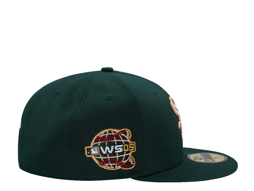 New Era Chicago White Sox World Series 2005 Dark Green Prime Edition 59Fifty Fitted Gorra