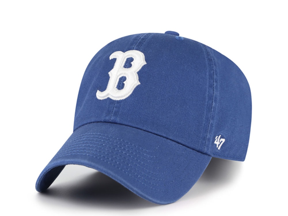 47 Brand Boston Red Sox Timber Blue Edition Clean Up Strapback Gorra