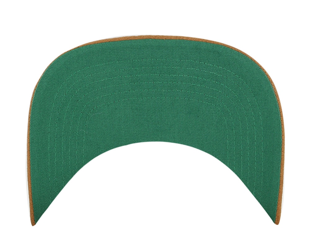 47 Brand Los Angeles Dodgers Suede Visor Natural Hitch Snapback Gorra