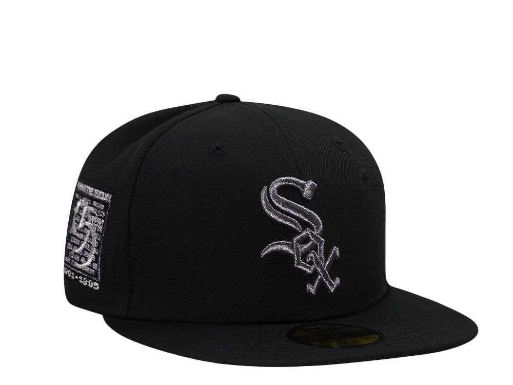 New Era Chicago White Sox 95 Years Black Pewter Prime Edition 59Fifty Fitted Gorra