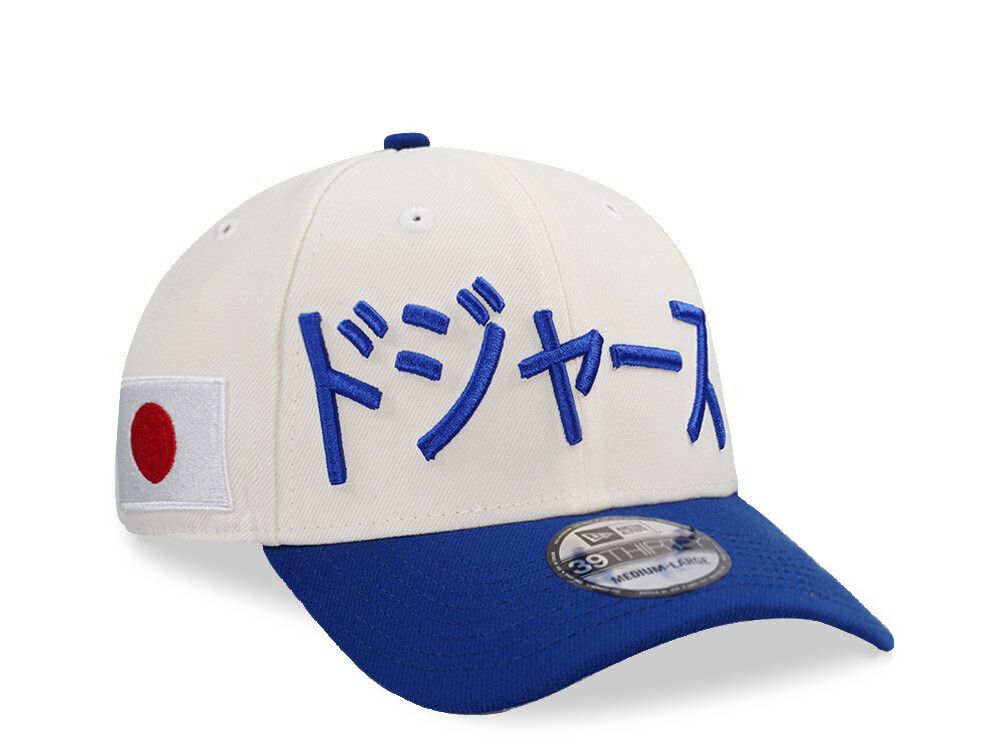 New Era Los Angeles Dodgers Kanji Chrome Two Tone Edition 39Thirty Stretch Gorra