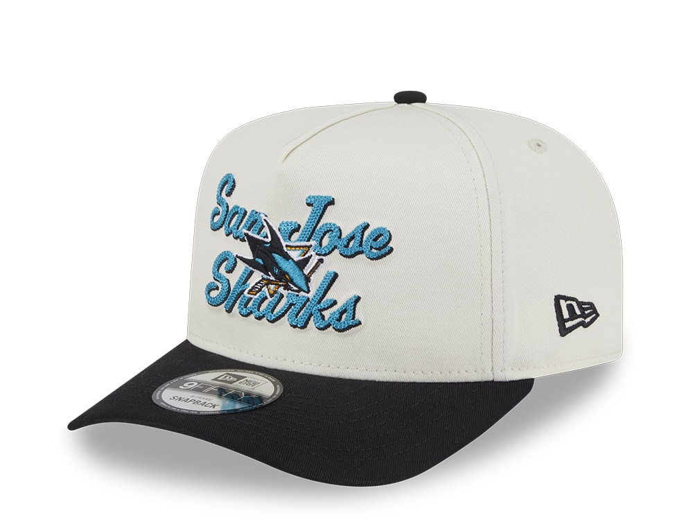 New Era San Jose Sharks Chainstitch 9Fifty A Frame Snapback Gorra