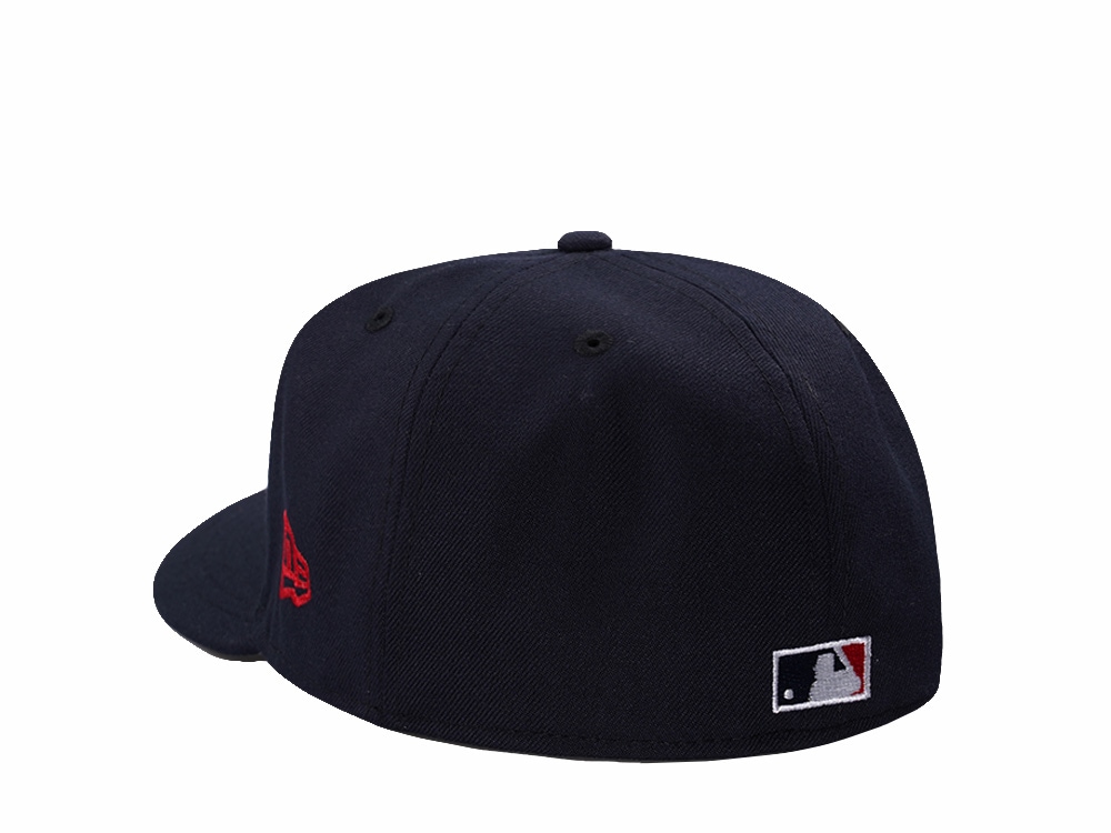 New Era Boston Red Sox World Series 2004 Navy Prime Edition Pre Curved 59Fifty Fitted Gorra