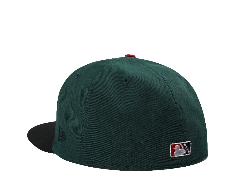 New Era Reno Aces Dark Green Two Tone Edition 59Fifty Fitted Gorra