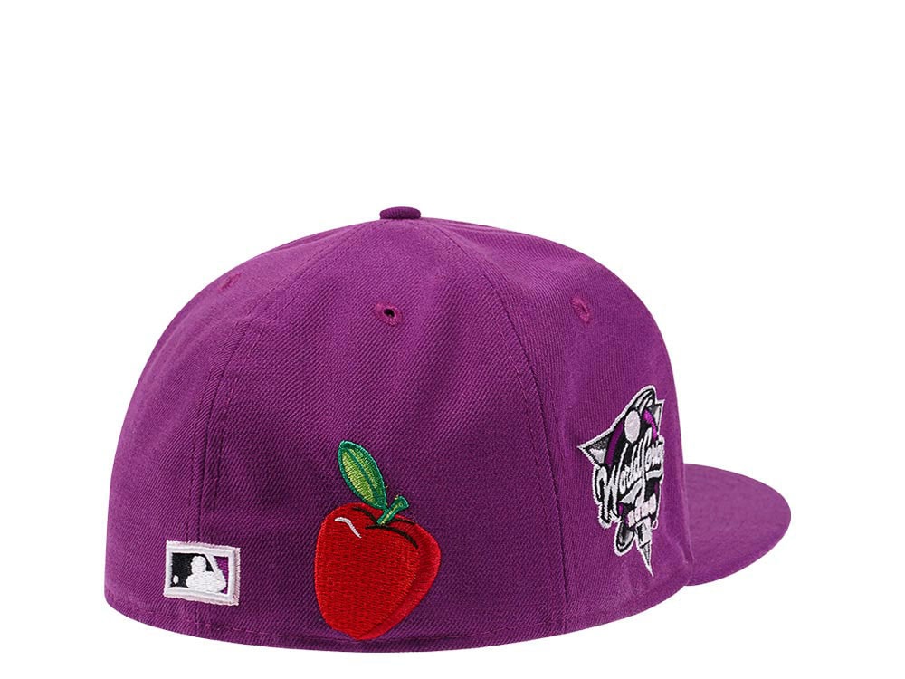 New Era New York Yankees NYC Icons World Series 2000 Grape and Pink Edition 59Fifty Fitted Gorra