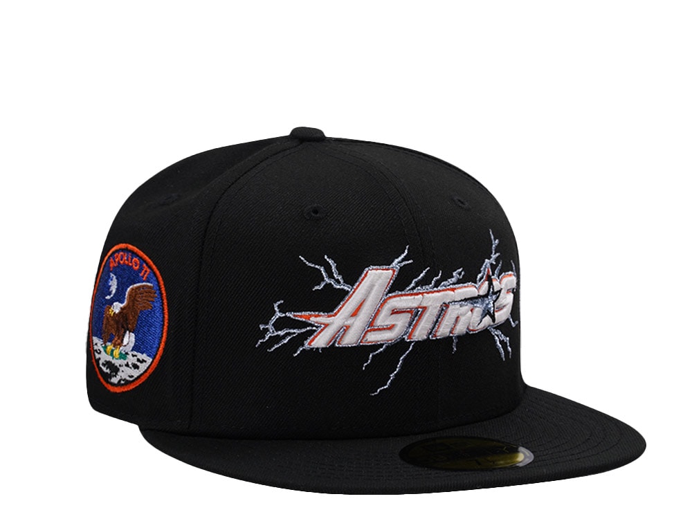 New Era Houston Astros Apollo Black Prime Edition 59Fifty Fitted Gorra