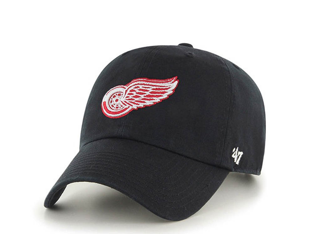 47brand Detroit Red Wings Clean up Strapback Gorra