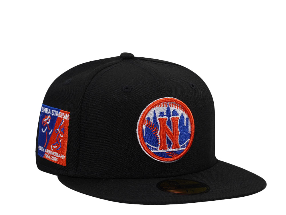 New Era New York Mets Shea Stadium Black Prime Edition 59Fifty Fitted Gorra