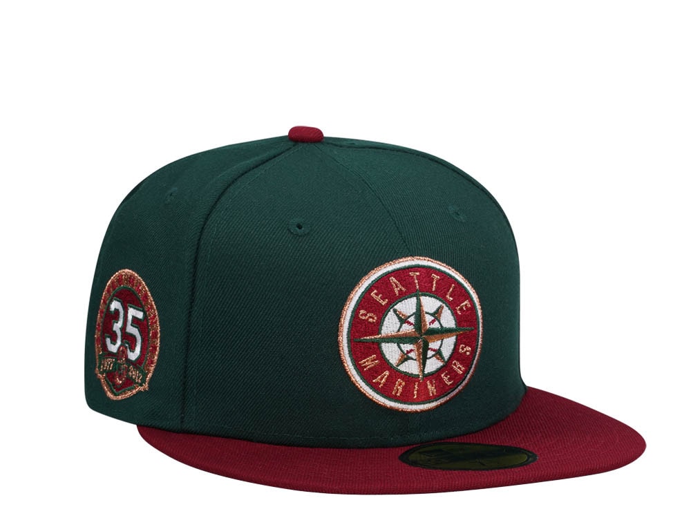 New Era Seattle Mariners 35th Anniversary Color Flip Final Two Tone Edition 59Fifty Fitted Gorra