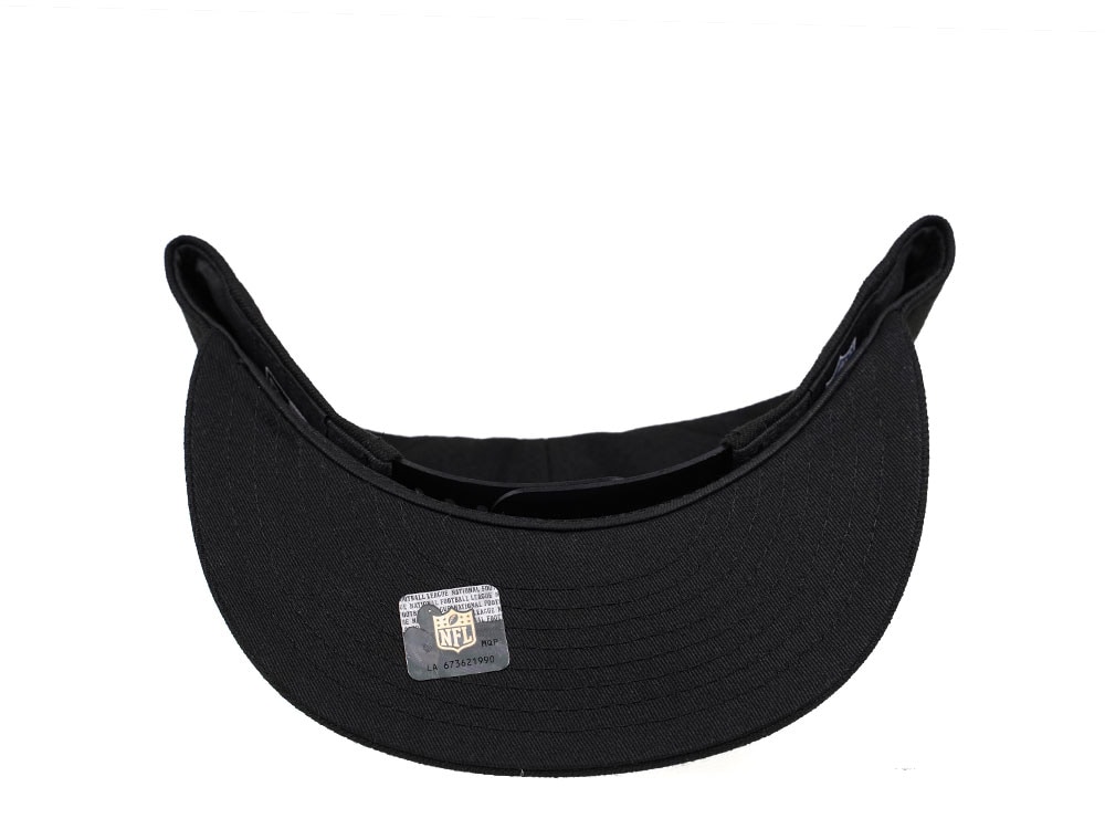 New Era NFL Shield Black Edition 9Fifty Snapback Gorra