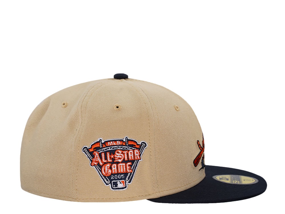 New Era Detroit Tigers All Star Game 2005 Vegas Throwback Edition 59Fifty Fitted Gorra