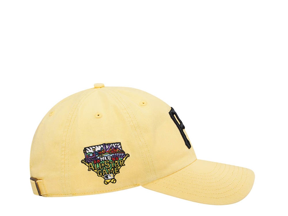 47Brand Pittsburgh Pirates All Star Game 2006 Maize Double Under Clean Up Strapback Gorra