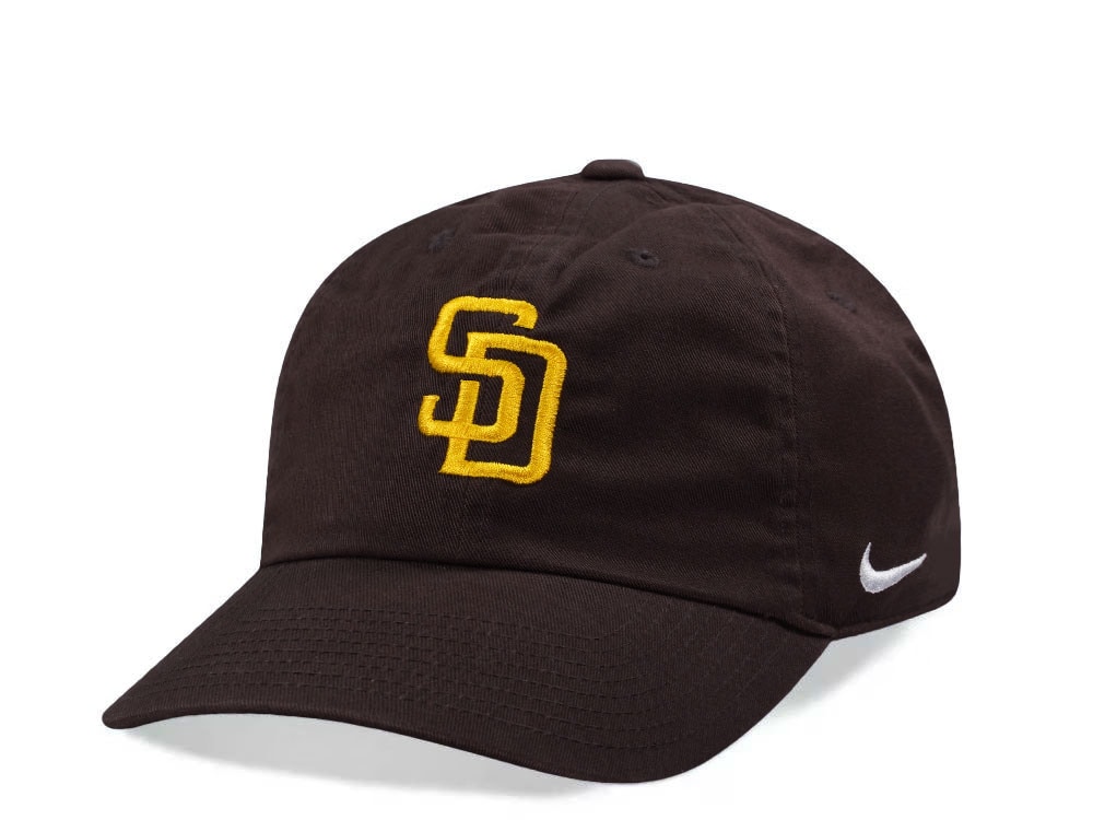 Nike San Diego Padres Club Brown Edition Strapback Gorra