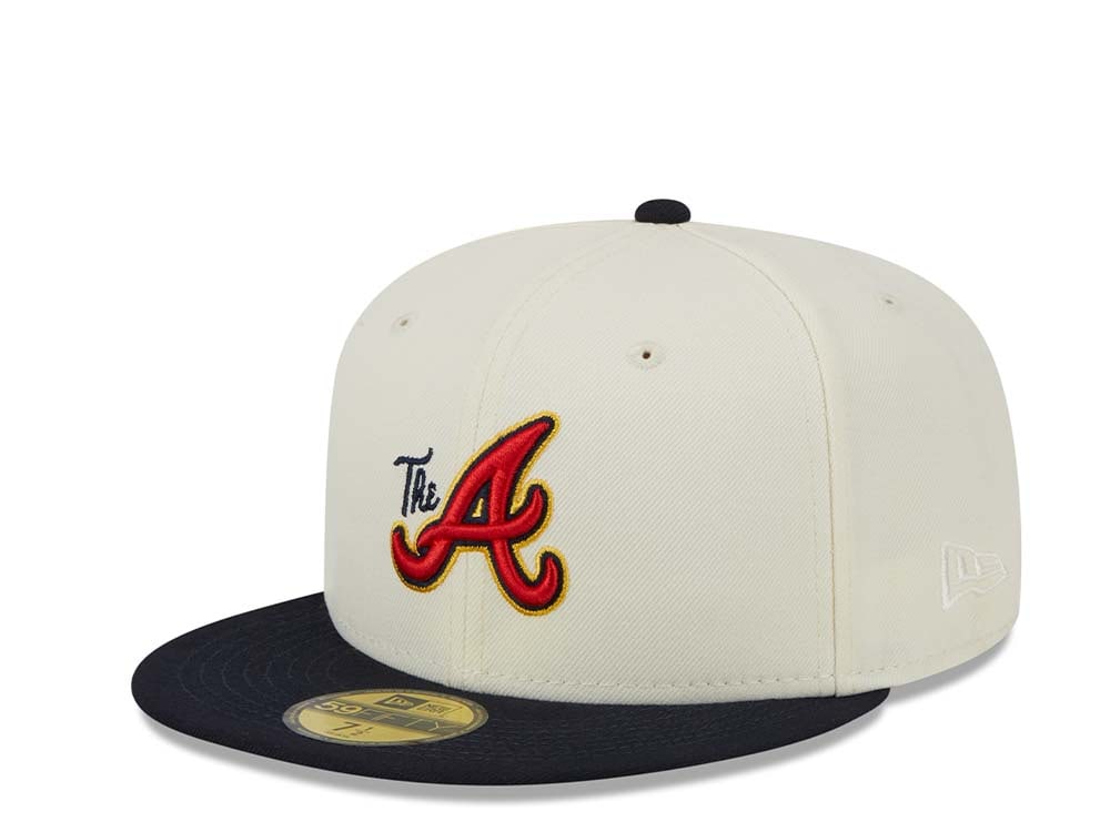 New Era Atlanta Braves Retro City Two Tone Edition 59Fifty Fitted Gorra