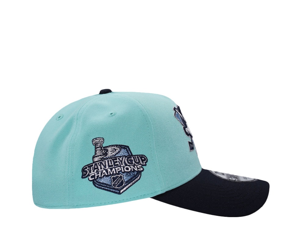 New Era Anaheim Ducks Stanley Cup Champions 2007 Teal Two Tone Edition 9Forty A Frame Snapback Gorra