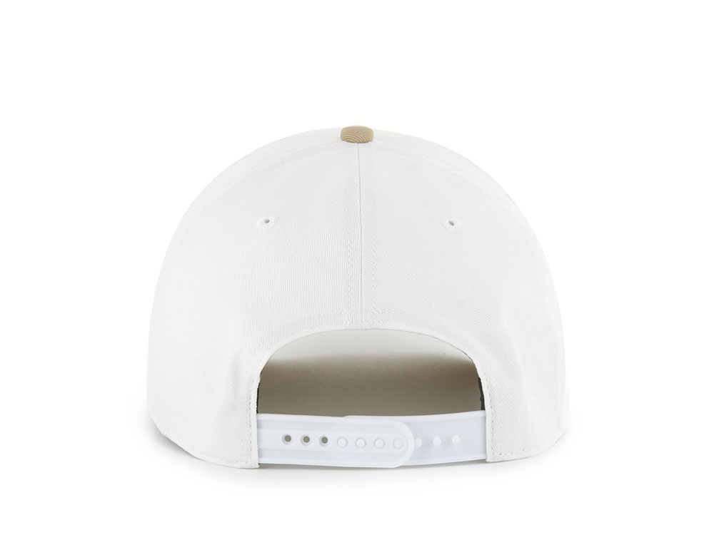 47Brand New York Yankees White Cartoon Icon Edition Hitch Snapback Gorra