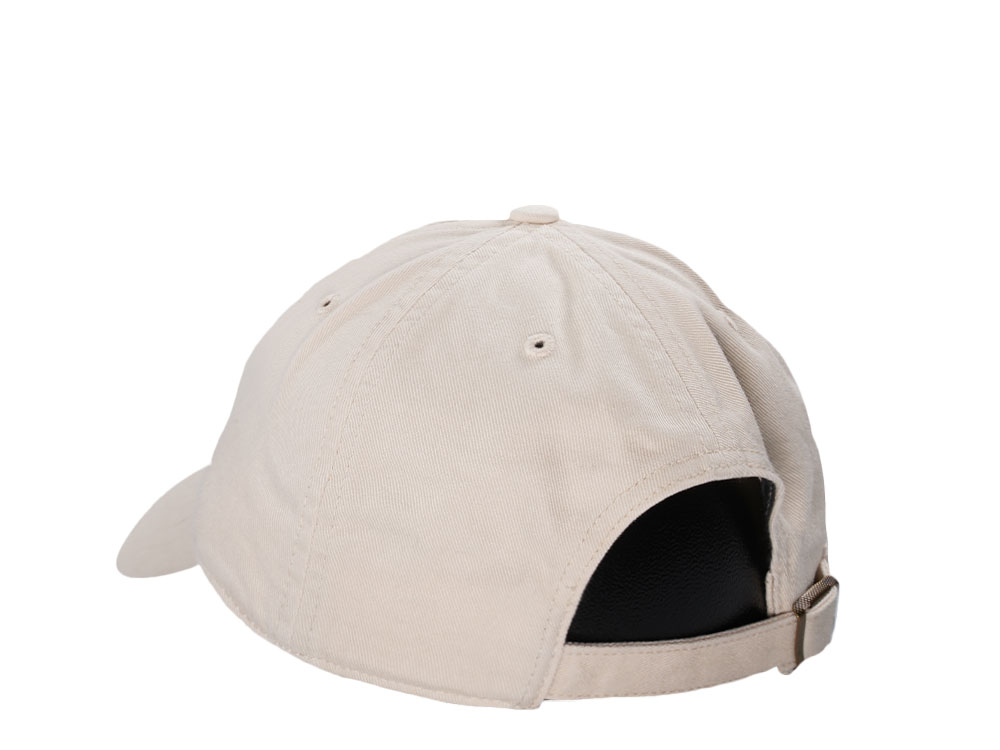 47Brand New York Yankees Natural Apricot Logo Clean up Strapback Gorra