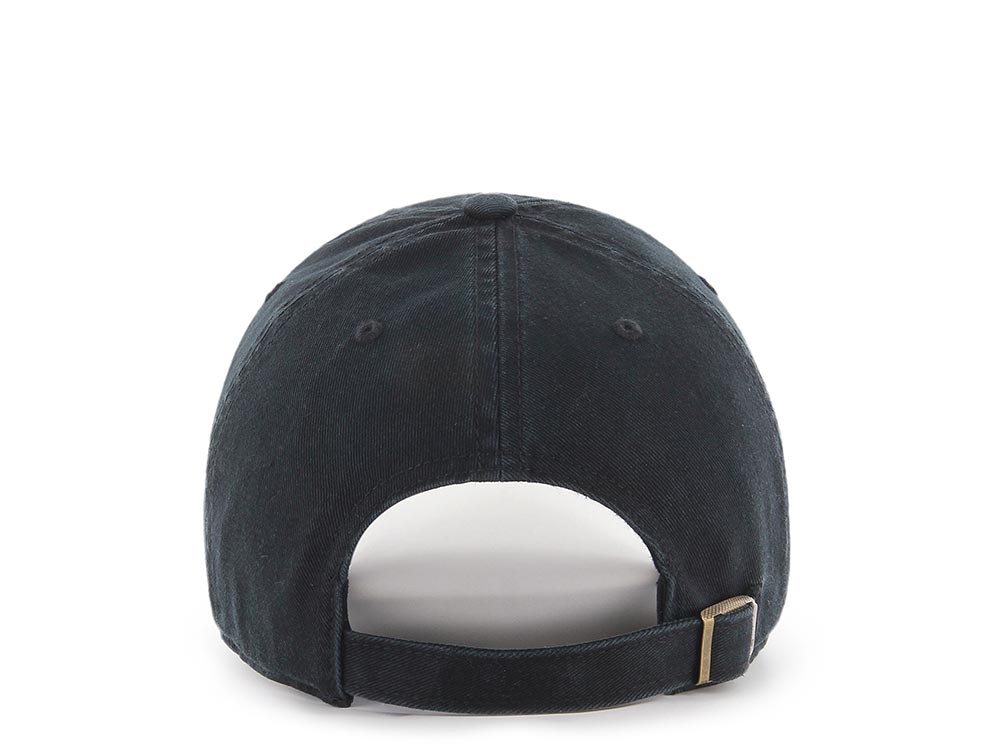 47Brand Detroit Tigers Black Clean up Strapback Gorra