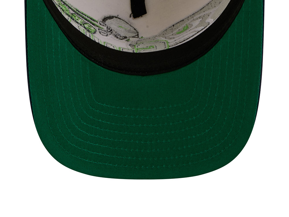 New Era Seattle Seahawks 1976 Classic Chrome Edition 9Fifty A Frame Snapback Gorra