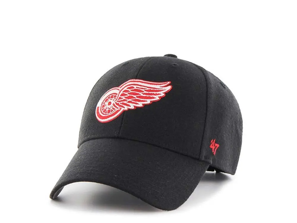 47brand Detroit Red Wings Classic Curved Strapback Gorra