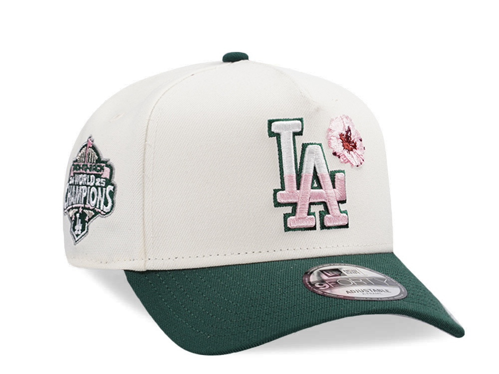 New Era Los Angeles Dodgers Back to Back Champions Chrome Two Tone Edition 9Forty A Frame Snapback Gorra