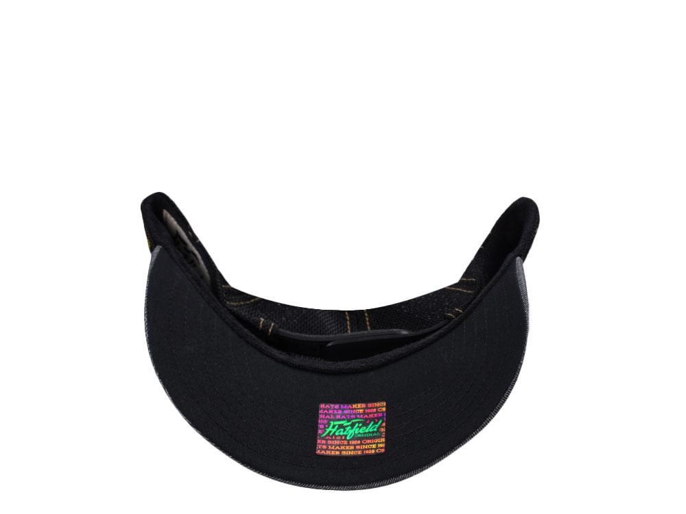 Hatfield Stallion Black Trucker Snapback Gorra
