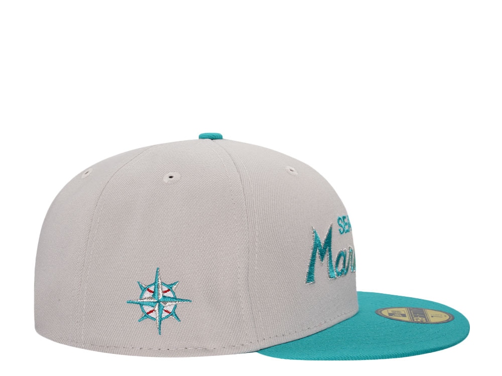 New Era Seattle Mariners Stone Pink Two Tone Edition 59Fifty Fitted Gorra