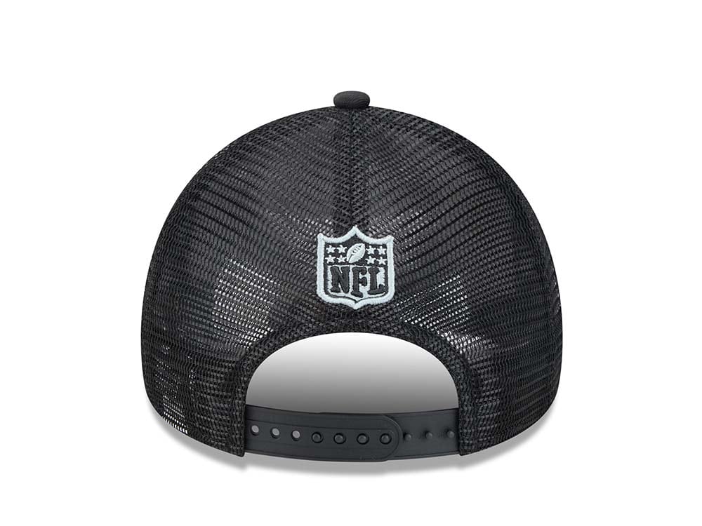 New Era Oakland Raiders Sideline 2024 9Forty A Frame Trucker Snapback Gorra