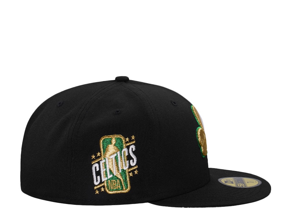 New Era Boston Celtics Golden Shamrock Prime Edition 59Fifty Fitted Gorra