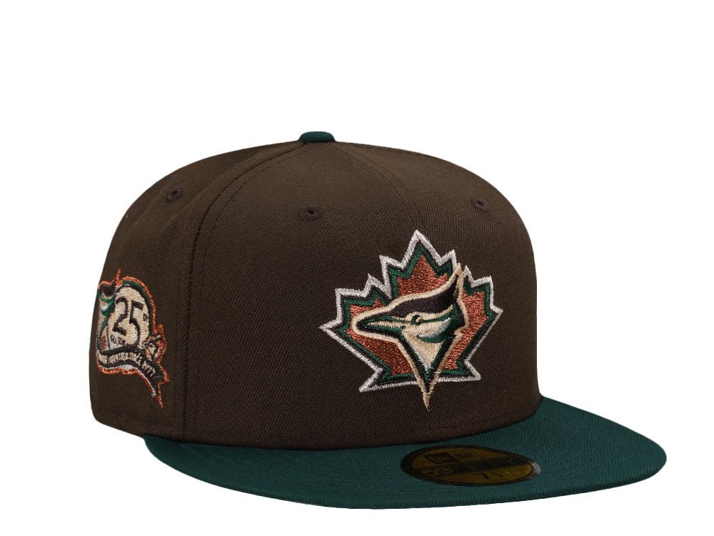 New Era Toronto Blue Jays 25th Anniversary Forest Two Tone Edition 59Fifty Fitted Gorra