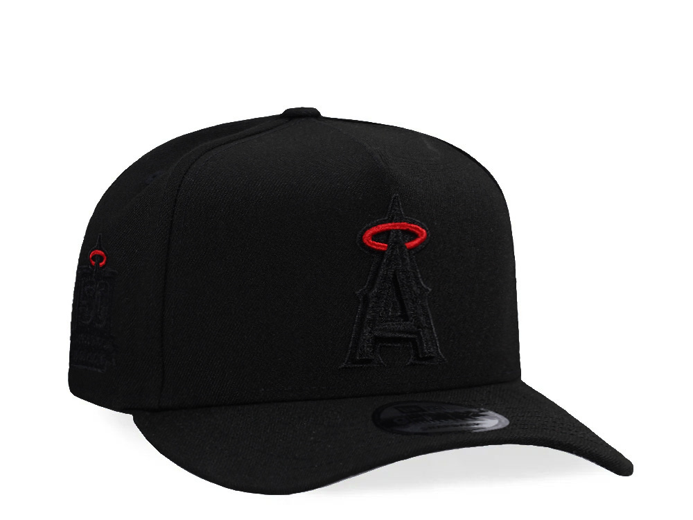 New Era Anaheim Angels 50th Anniversary Red Detail Edition 9Fifty A Frame Snapback Gorra