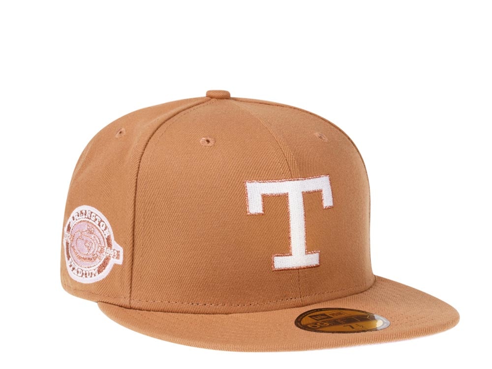 New Era Texas Rangers Arlington Stadium Sweet Gingerbread Edition 59Fifty Fitted Gorra