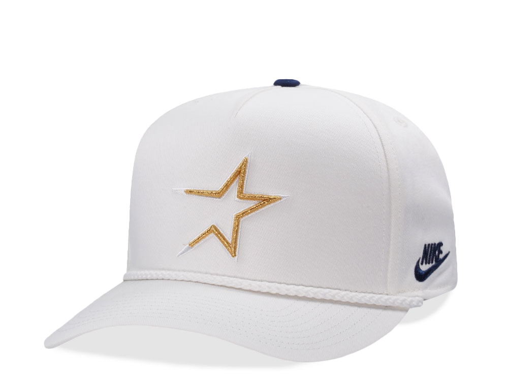 Nike Houston Astors 1994 Cooperstown White Edition Snapback Gorra