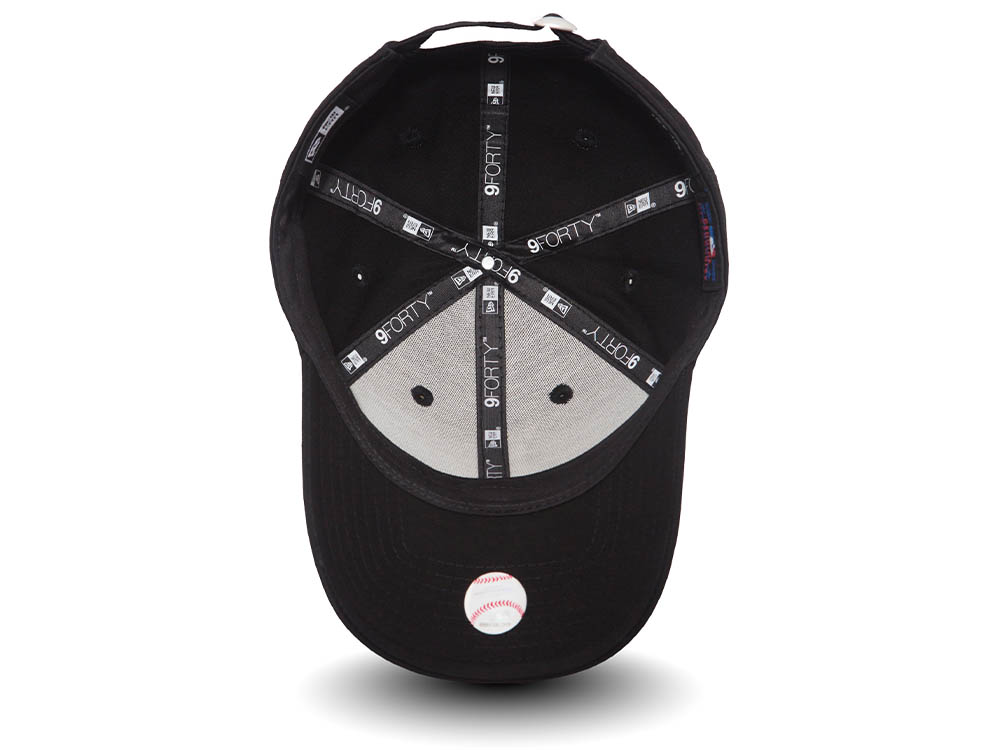 New Era Los Angeles Dodgers League Essential Black 9forty Snapback Gorra