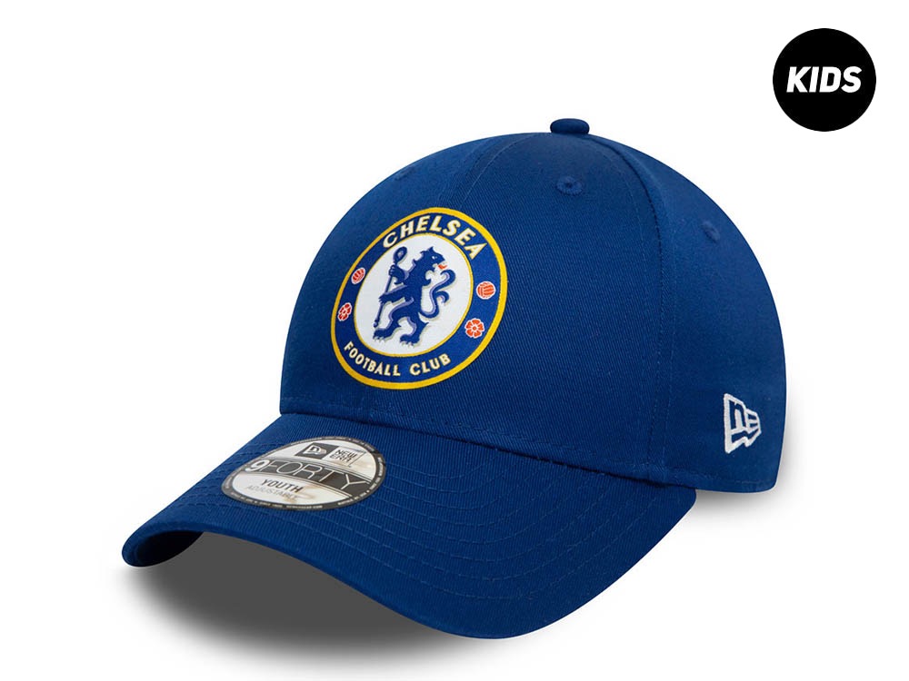 New Era FC Chelsea Royal Kids 9Forty Snapback Gorra