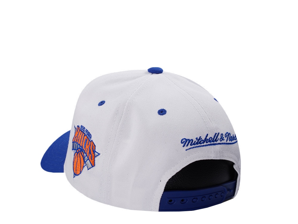 Mitchell & Ness New York Knicks NBA Playoffs 1996 Chrome Two Tone Editon Pro Crown Fit Snapback Gorra