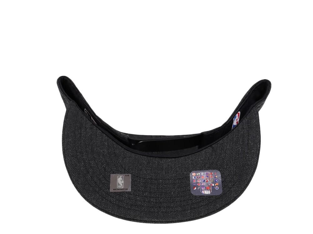 New Era Chicago Bulls Heather Black Edition 9Fifty Snapback Gorra
