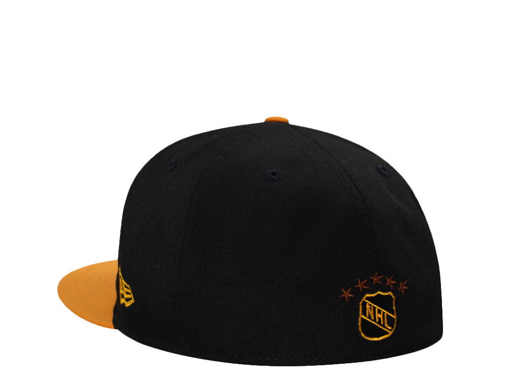 New Era Boston Bruins 80 Seasons Black Two Tone Edition 59Fifty Fitted Gorra