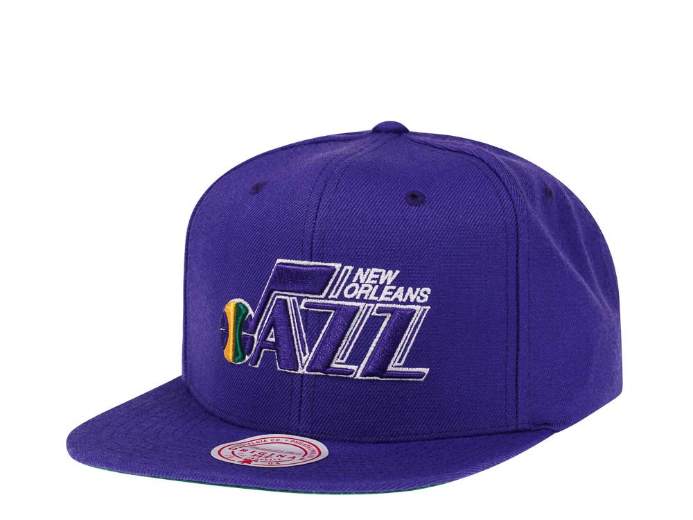 Mitchell & Ness Utah Jazz Hardwood Classics Snapback Gorra
