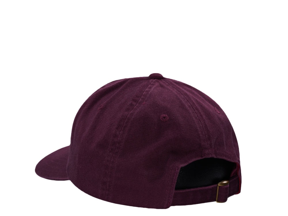 Brixton Logo Red Strapback Gorra