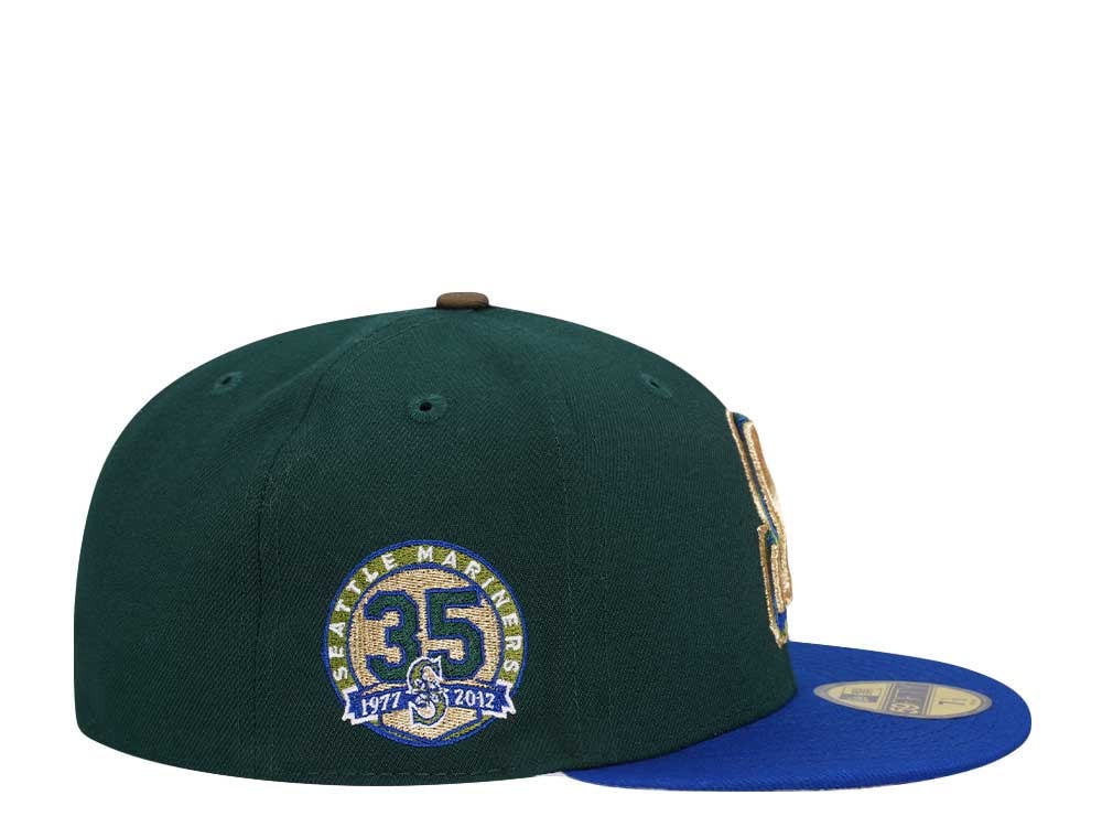 New Era Seattle Mariners 35th Anniversary Golden Real Tree Two Tone Edition 59Fifty Fitted Gorra