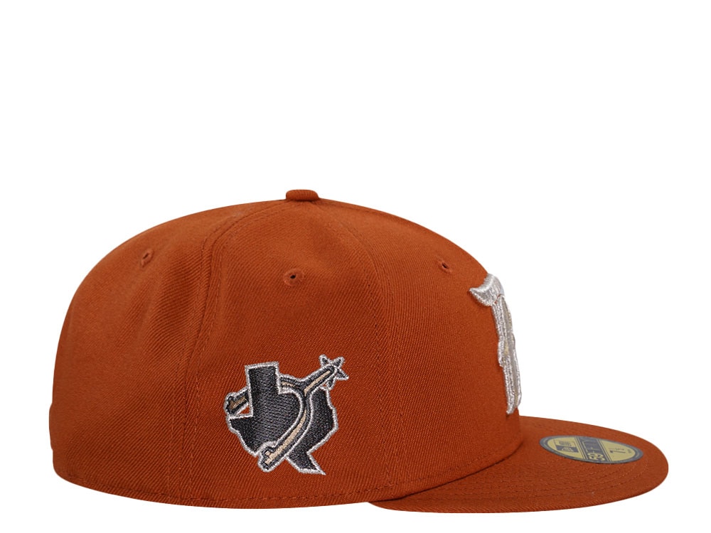 New Era Texas Rangers Rusty Silver City Connect Edition 59Fifty Fitted Gorra
